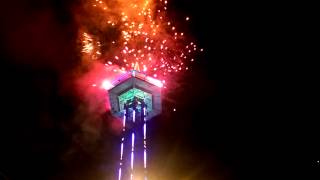 2015 New Years Eve Fireworks Gatlinburg [upl. by Anom48]