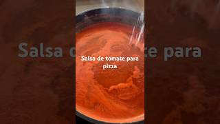 Salsa de tomate para pizza y otras recetas shorts pizzarecipe pizzalover tomatoes [upl. by Ennairrek268]