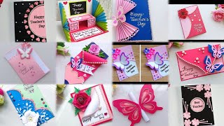 Easy and Beautiful Teachers Day Card making ideasTeachers Day Card 2024Teachers Day Card [upl. by Basilius]