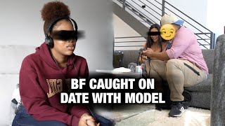 GF CONFRONTS CHEATING BF THEN HE RUINS HER PHONE [upl. by Sordnaxela]