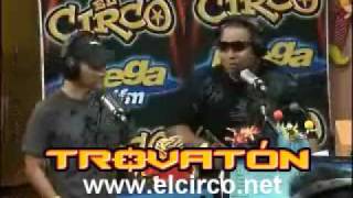 Tiraera en el Trovaton La leyenda Wiso G VS Víctor Manuel Reyes en El Circo de La Mega [upl. by Elocin748]