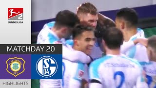 5 Goals Schalke on Fire  Erzgebirge Aue  FC Schalke 04  05  Highlights  Bundesliga 2  2122 [upl. by Osrit]