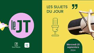 Taux réduit d’IS Taxe foncière et immeuble vacant Exonérations de cotisations  JT du 250924 [upl. by Ralston]