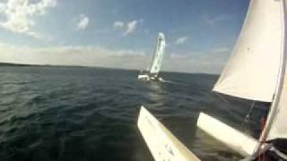 GoPro NACRA 50 Catamaran Sailing [upl. by Giffer]