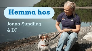 Hemma hos Skidstjärnan Jonna Sundling och terriern DJ [upl. by Clareta943]