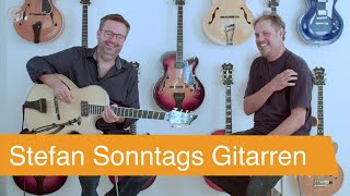 Archtop Jazz Guitar Test Stefan Sonntags Gitarren  SUPERGAIN TV 83 [upl. by Moise935]