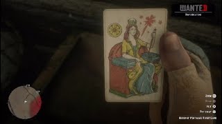 Queen of Pentacles Tarot Card Location  Red Dead Online [upl. by Nezah]