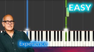 Ludovico Einaudi  Experience EASY Piano Tutorial [upl. by Juli]