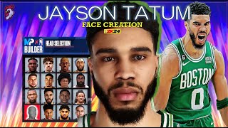 THE BEST Jayson Tatum NBA 2K24 Face Creation [upl. by Lisle]