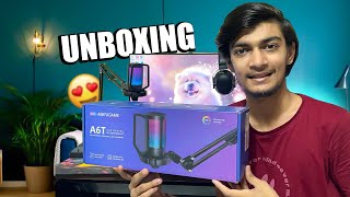 Best Gaming Condenser RGB Microphone  Fifine A6T🔥 [upl. by Aray]