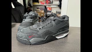 Jordan 4 RM Nigel Sylvester Driveway Grey On Feet Review [upl. by Rush]