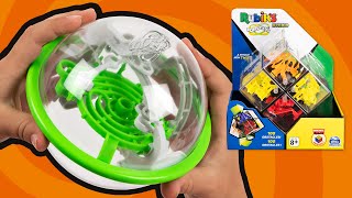 How to Play Rubik’s Perplexus Hybrid amp Perplexus Go  Spin Master Games  Party Games [upl. by Oicnoel]