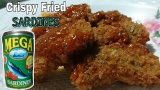 Crispy Fried Sardines  so easy and tasty trending food recipe [upl. by Adair205]