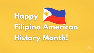 Happy Filipino American History Month [upl. by Htebsil]