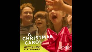 A CHRISTMAS CAROL Trailer kansascity achristmascarol holiday [upl. by Oiuqise265]