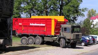 Saurer  10 Dm  LKW beim Maistransport [upl. by Dadirac140]