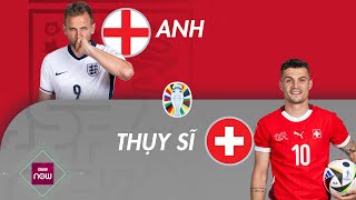 Anh vs Thụy Sĩ quotĐấu súngquot cân não trên chấm luân lưu quotTam sưquot gầm vang bước vào bán kết EURO 2024 [upl. by Gabriello]