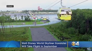 Disney Skyliner Gondolas Will Take Flight In September [upl. by Aled]