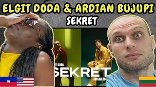 REACTION TO Elgit Doda amp Ardian Bujupi  Sekret Music Video FIRST TIME LISTENING TO ARDIAN BUJUPI [upl. by Zoldi646]