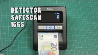 UNBOXING DETECTOR DE BILLETES SAFESCAN 155S [upl. by Bikales]