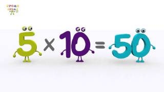 La tabla del 5  NUEVO Ejercicios de matemática para niños [upl. by Eityak]