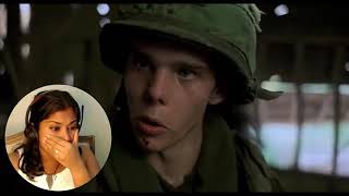 SO SAD Platoon Movie Reaction  Platoon First Time Watching  Vietnam War Movie Reaction [upl. by Chladek]