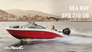 SEA RAY SPX 210 OUTBOARD 2024 [upl. by Fleisig]