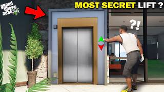 GTA 5  I Opened A Secret Elevator Outside Franklins House in GTA 5 GTA 5 Mods [upl. by Ailenroc]