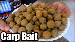 Making Boilies for Carp Fishing Home Made Carp Bait Recipe [upl. by Yssenhguahs]