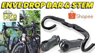 Dropbar downsize from Pro Lite 42cm to Enve 40cm Dropbar and Enve 110mm Stem  Segovian Multisports [upl. by Rostand]