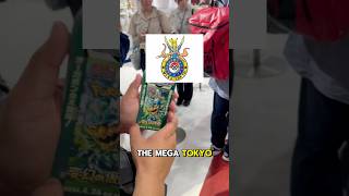 I BOUGHT PACKS AT THE MEGA TOKYO POKÉMON CENTER shorts [upl. by Capriola]