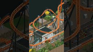 OpenRCT2 Rollercoaster Fury  Bobbejaanland  Created by Herbart [upl. by Accever]