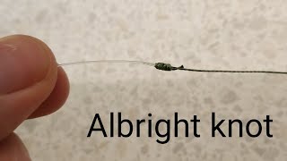 Albright knot [upl. by Ztnahc]