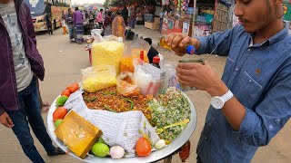 20 Rs Tasty Chana Masala Chaat Recipe amp Special Chocolate Cha  Bd Street Food💪🏾👌 [upl. by Seibold]