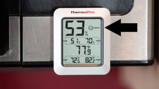 ThermoPro TP 50 Temperature and Humidity Monitor [upl. by Oleg]