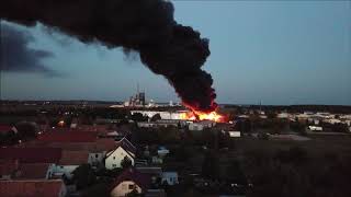 Remondis Brand bei Abfallentsorger in Sachsen [upl. by Amlus]