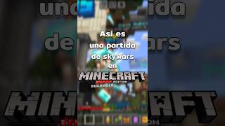 Una partida de skywars en minecraft bedrock minecraft nose bedrock español latam skywars xd [upl. by Bertram]