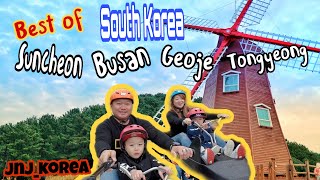 BUSAN TOUR  KOREA BEST DESTINATION  TOUR KE KORSEL  GEOJE TONGYEONG TOUR [upl. by Delphina]