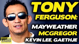 Tony Ferguson quotIt Got a Little Real For Conorquot McGregor During Mayweather Press Conference [upl. by Urias]