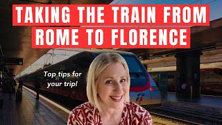 Rome To Florence By Train Tickets Luggage And Safety Tips [upl. by Celio877]