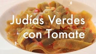 Judías Verdes Con Tomate  Recetas Ligeras ✅ [upl. by Macilroy]