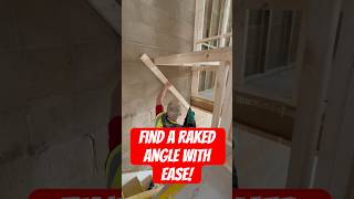 Easy Method Finding a raked Angle [upl. by Keane]