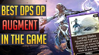 Warframe  SURGING BLADES OP quotExalted Glaivequot Augment  TEST CLUSTER [upl. by Orten]