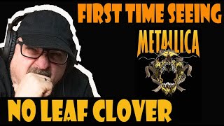 FIRST TIME SEEING METALLICA NO LEAF CLOVER GENUINE REACTION [upl. by Atelra]