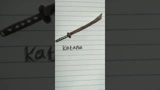 Fire Katana  Stickman Drawing Art DrawingStickman [upl. by Madden]