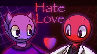 Hate Love Animation MemePMV  Rainbow Friends TW Blood [upl. by Rawdin193]