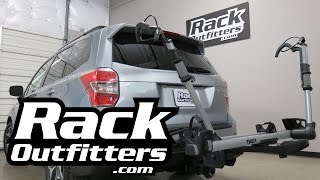 Thule 9034 T2 Pro Bike Rack Demonstration and Review From Rack Outfitters [upl. by Alcinia]