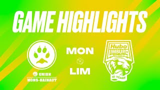 Belfius MonsHainaut vs Hubo Limburg United  Game Highlights [upl. by Rutledge]