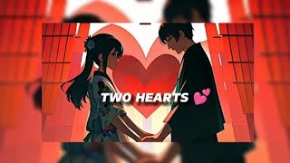 Two Hearts  Track Tribe Lyrics [upl. by Llenra]