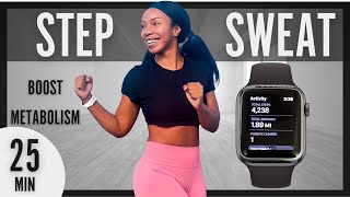 METABOLIC BOOST  4000 Steps Workout  HIT YOUR STEP GOAL AT HOME  Reset Day 4 [upl. by Thurstan]